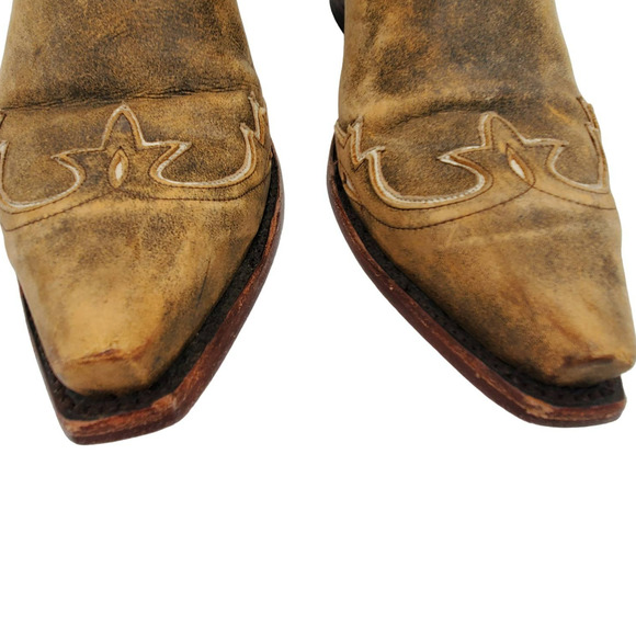 Old Gringo Western Cowgirl Cowboy Short Tip Boots - Picture 5 of 11